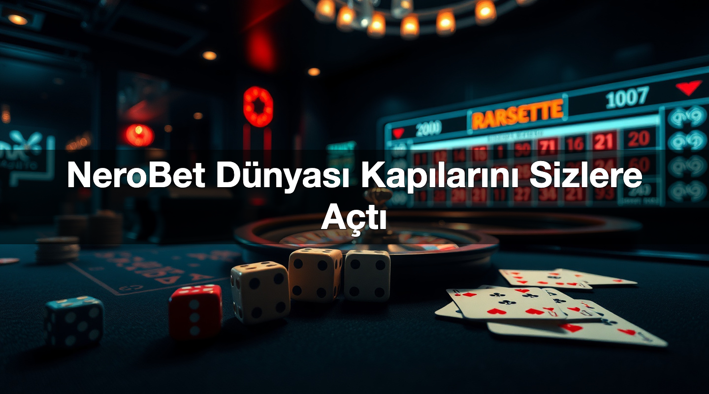 NeroBet Dünyası Kapılarını Sizlere Açtı 2 NeroBet Dünyası Kapılarını Sizlere Açtı